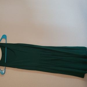 Green tank dress